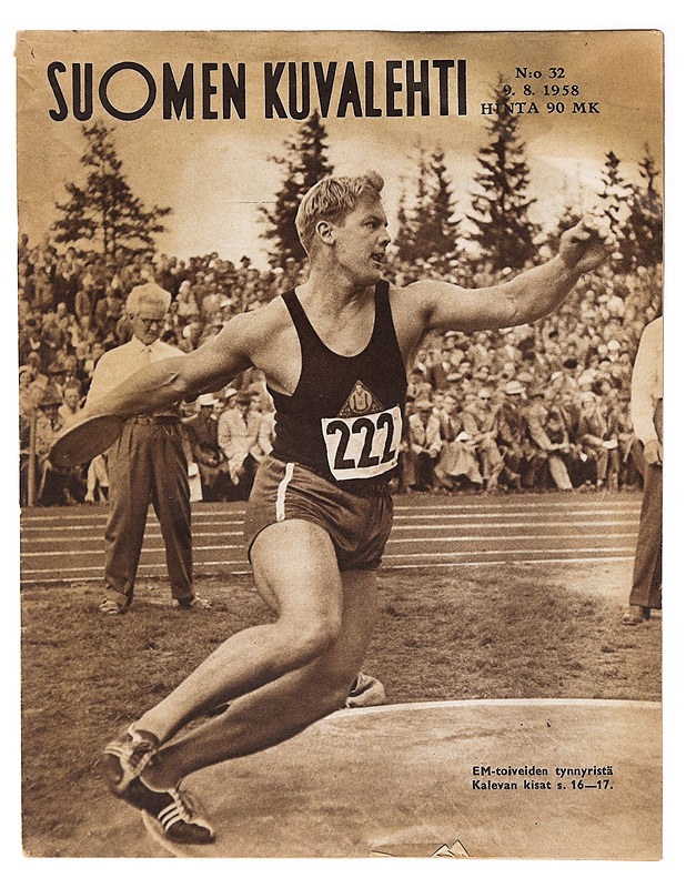 Suomen kuvalehti 32/1958 - Lehdet - 10105412596 - 0