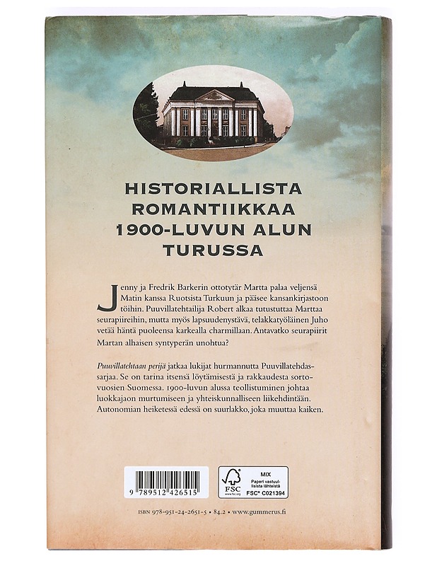 Puuvillatehtaan perijä - Ann-Christin Antell - Romaanit ja novellit - 10105412608 - 1