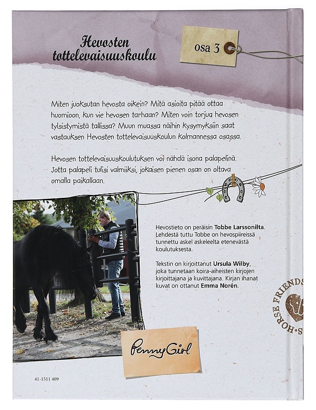 Hevosten tottelevaisuuskoulu- Tobbe Larsson & Ursula Wilby - Tietokirjat - 10105412625 - 1