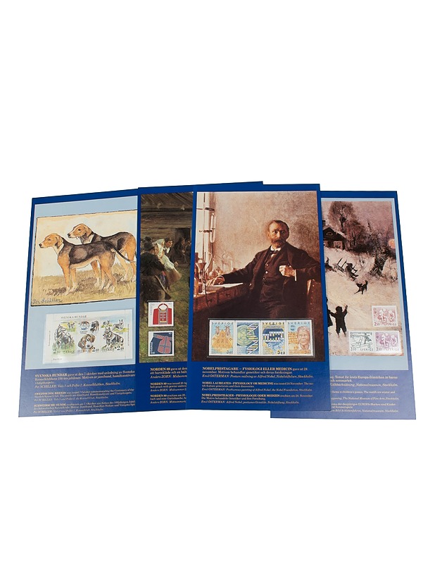 Ruotsin muistopostimerkit 1989 - Askartelu - 10105412626 - 2