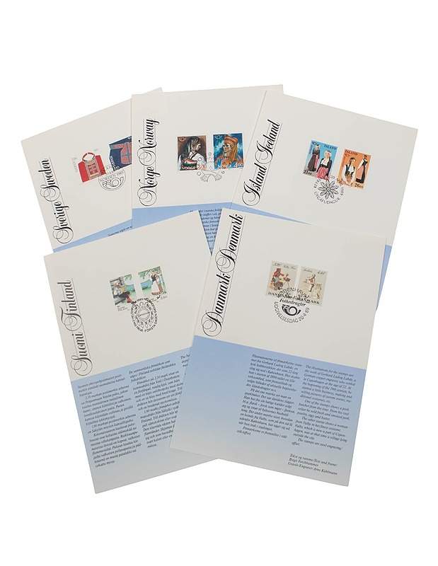 Yhteispohjoismaiset postimerkit - Askartelu - 10105412641 - 1