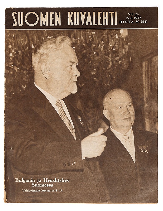 Suomen kuvalehti 24/1957 - Lehdet - 10105412675 - 0