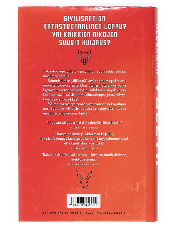 Tuleva - Alderman, Naomi - Fantasia- ja scifi - 10105412680 - 1