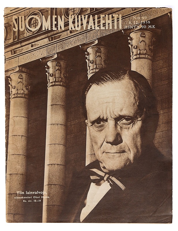 Suomen kuvalehti 49/1958 - Lehdet - 10105412679 - 0