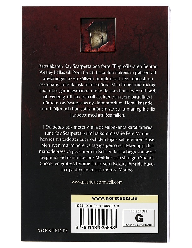 De dödas bok - Cornwell, Patricia - Jännitys ja dekkarit - 10105412682 - 1