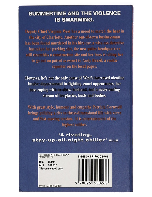 Hornet's nest - Patricia Cornwell - Jännitys ja dekkarit - 10105412697 - 1