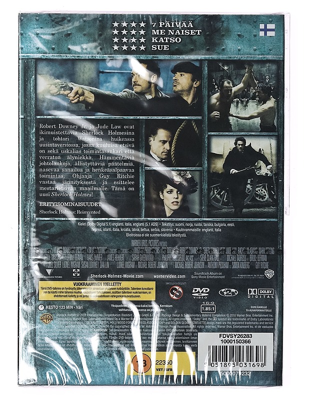 Sherlock Holmes - DVD - DVD-elokuvat - 10105412698 - 1