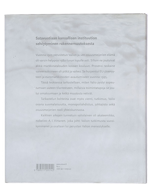 Valio ja suuri murros - Perko, Touko - Historiakirjat - 10105412727 - 1