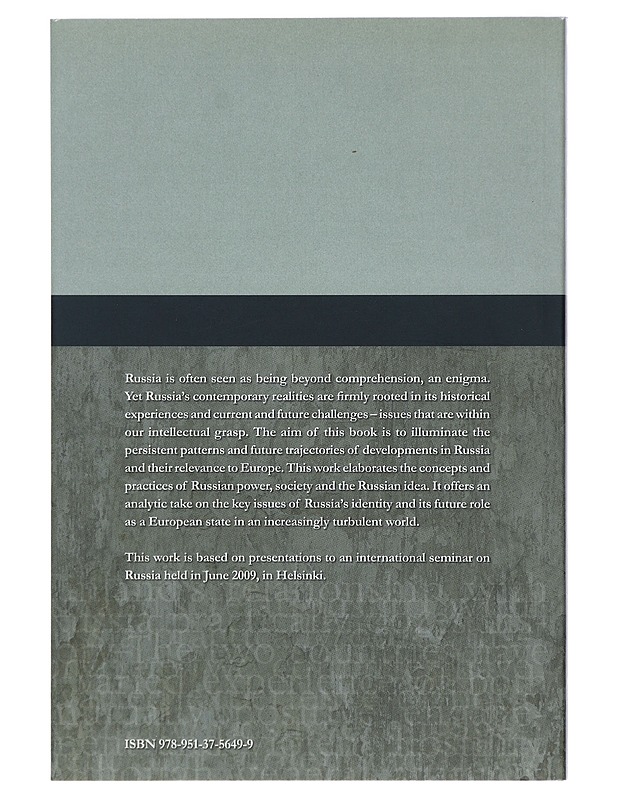 Russia lost or found? : patterns and trajectories - Haukkala, Hiski - Historiakirjat - 10105412752 - 1