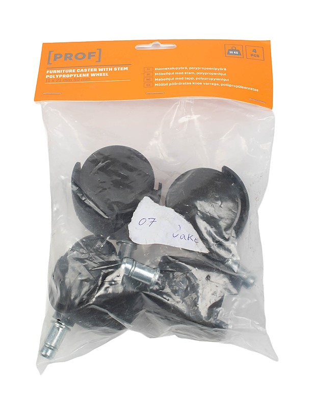 PROF huonekalupyörä - Muut sisustustavarat - 10105412766 - 0