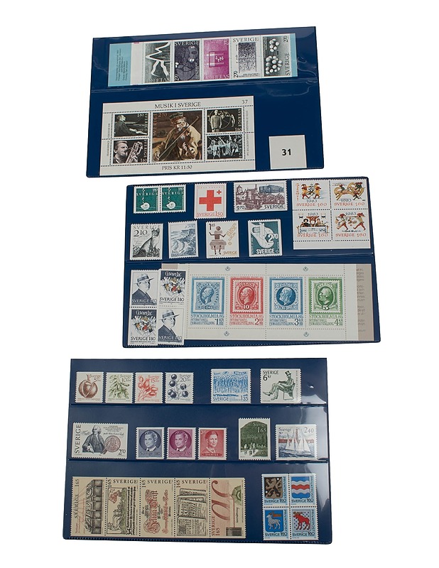 Ruotsin postimerkit 1983 - Askartelu - 10105412778 - 1