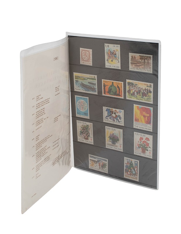 Suomen postimerkit 1981 - Askartelu - 10105412785 - 1