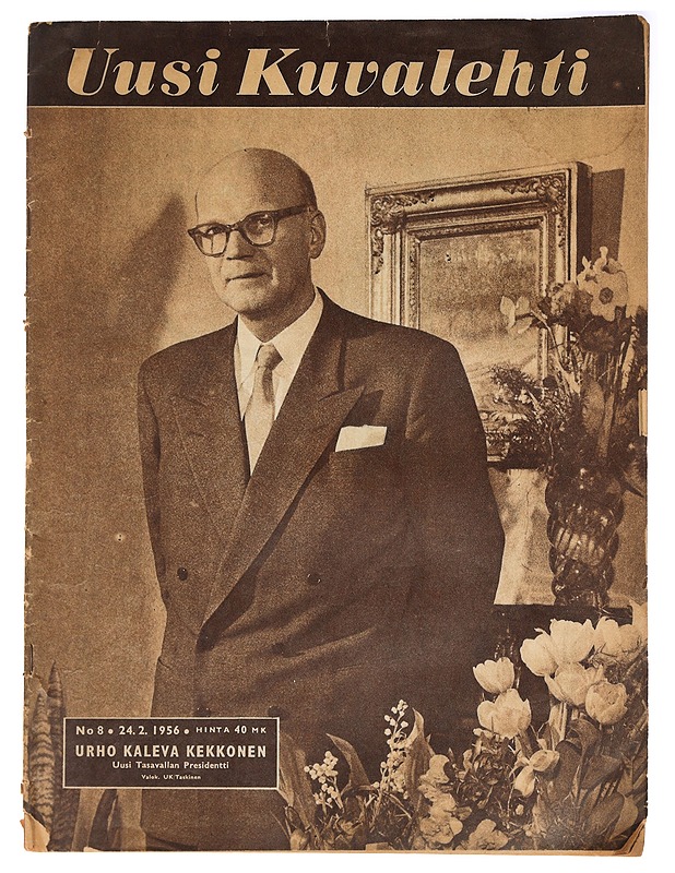 Uusi kuvalehti8/1956 - Lehdet - 10105412815 - 0