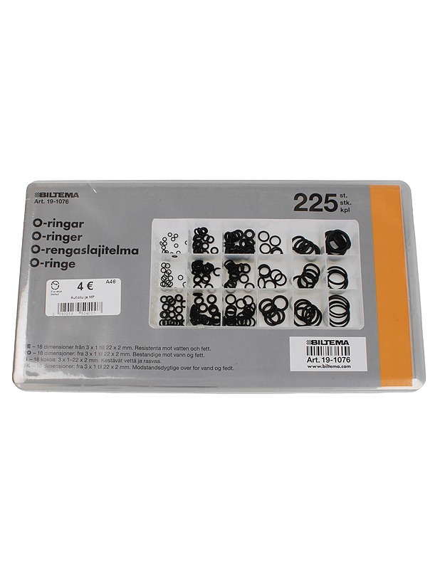 BILTEMA O-rengaslajitelma - Rakennustarvikkeet - 10105412846 - 1