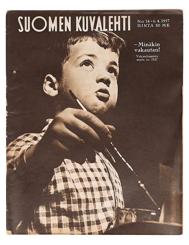 Suomen kuvalehti 14/1957 - Lehdet - 10105412853 - 0