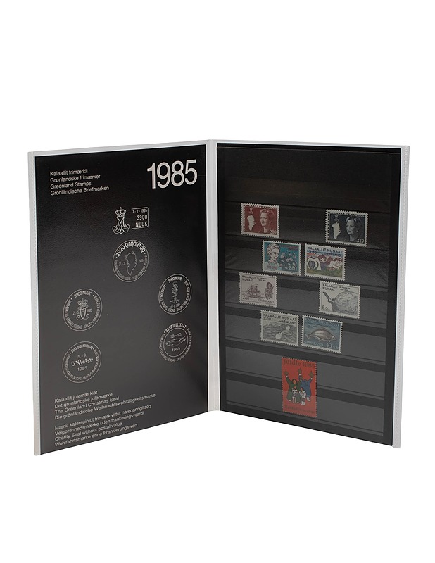 Grönlannin postimerkit 1985 - Askartelu - 10105412874 - 1