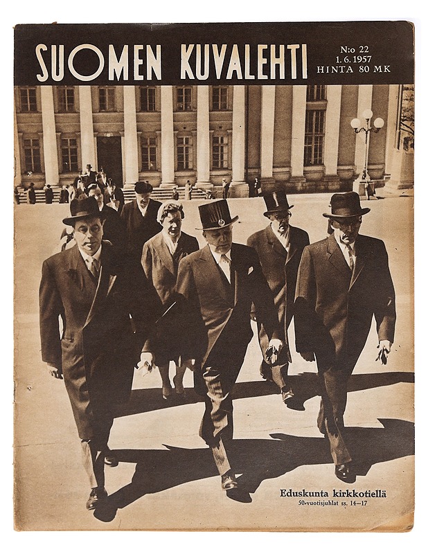 Suomen kuvalehti 22/1957 - Lehdet - 10105412868 - 0