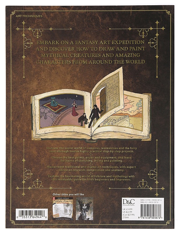 Fantasy art expedition : draw and paint fantastic creatures and characters - Cowan, Finlay - Fantasia- ja scifi - 10105412919 - 1