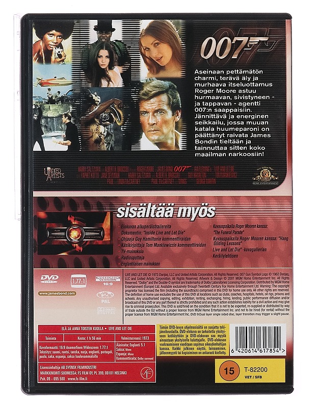 Elä Ja Anna Toisten Kuolla - DVD - DVD-elokuvat - 10105412922 - 1