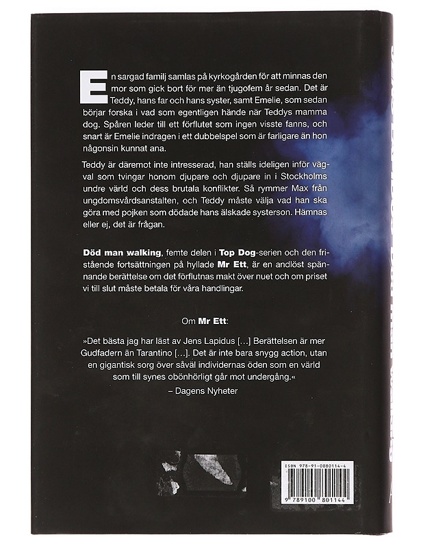 Död man walking - Jens Lapidus - Jännitys ja dekkarit - 10105412981 - 1