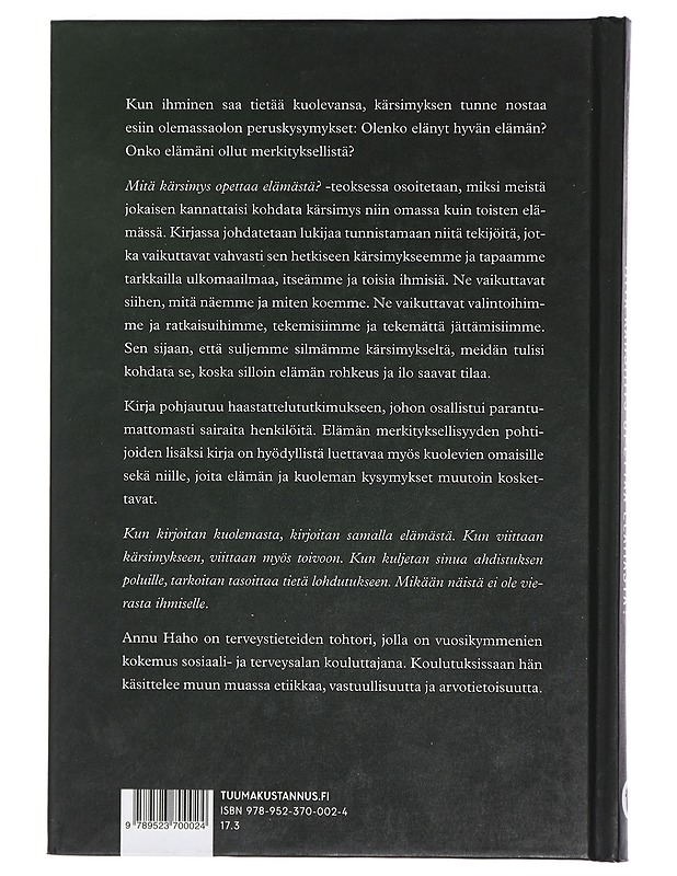 Mitä kärsimys opettaa elämästä? - Annu Haho - Tietokirjat ja oppaat - 10105412987 - 1