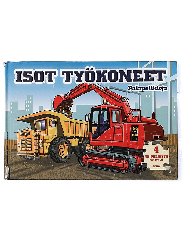 Isot työkoneet : palapelikirja - Vanzet, Gaston - Lastenkirjat - 10105413005 - 0