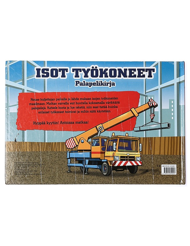 Isot työkoneet : palapelikirja - Vanzet, Gaston - Lastenkirjat - 10105413005 - 1