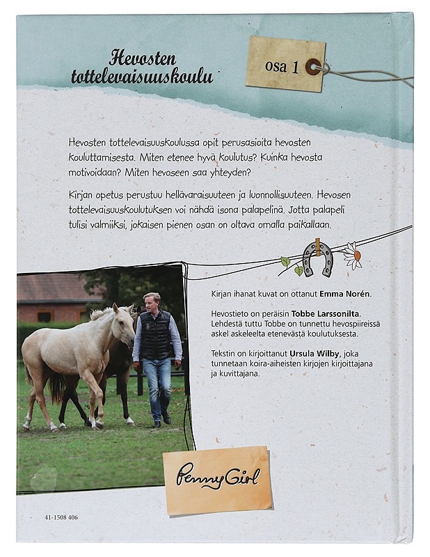 Hevosten tottelevaisuuskoulu- Tobbe Larsson & Ursula Wilby Osa 1 - Harrastekirjat - 10105413047 - 1