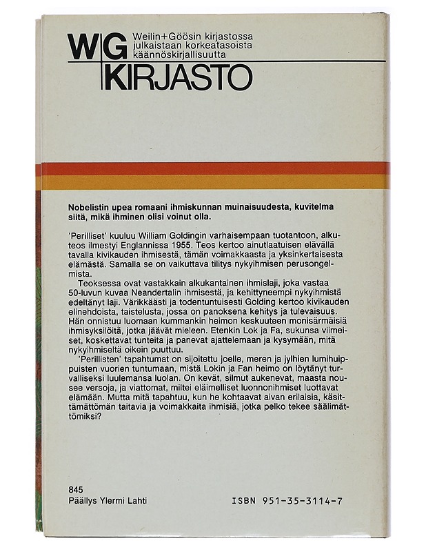 William Golding - Perilliset - Kaunokirjallisuus - 10105413067 - 1