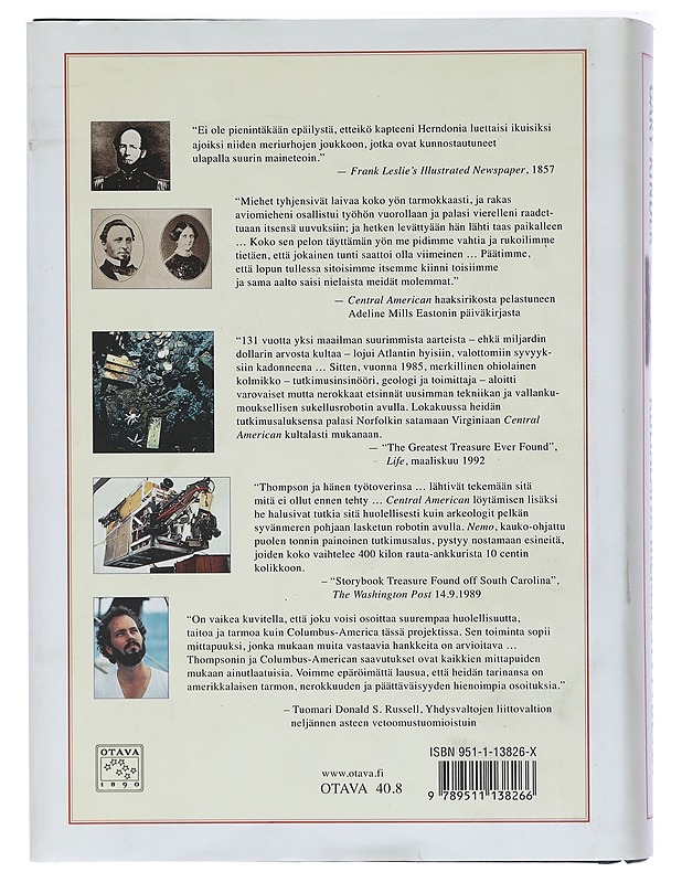 Kultalaiva meren syvyydessä - Kinder, Gary - Romaanit ja novellit - 10105413073 - 1