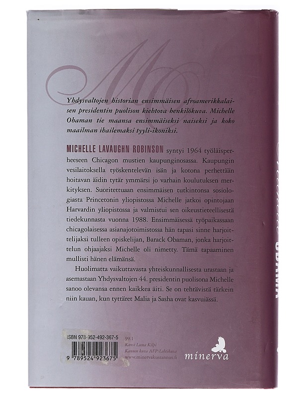 Michelle Obama - Marschall, Christoph von - Elämäkerrat ja muistelmat - 10105413089 - 1