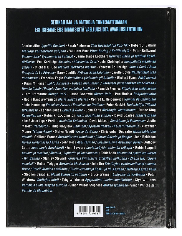 Suuret tutkimusmatkat - Hanbury-Tenison, Robin - Tietokirjat ja oppaat - 10105413098 - 1