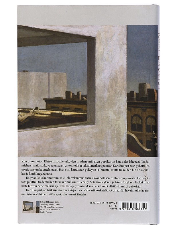 Uskomaton matka uskovien maailmaan - Kari Enqvist - Elämäkerrat ja muistelmat - 10105413199 - 1