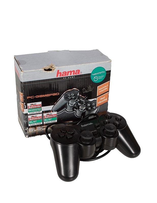 HAMA Black Force PC-peliohjain - Muu elektroniikka - 10105413225 - 0