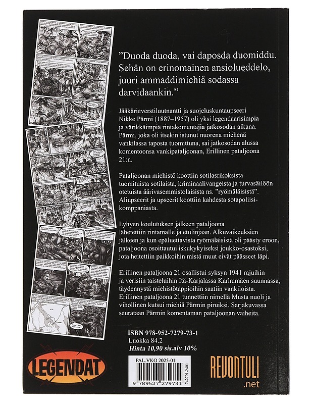 Nikke Pärmi : mustan nuolen tarina - Marko Tiainen - Sarjakuvat - 10105413236 - 1