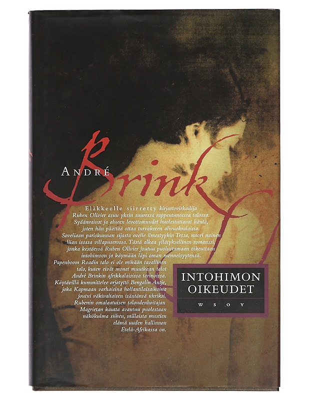 Intohimon oikeudet - Brink, André - Romaanit ja novellit - 10105413240 - 0