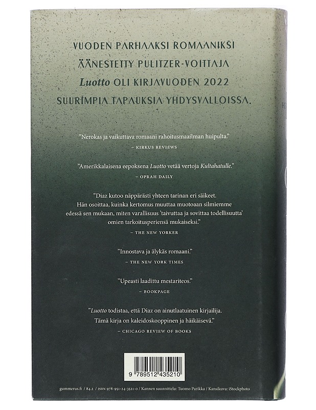 Luotto - Diaz, Hernan - Elämäkerrat ja muistelmat - 10105413259 - 1