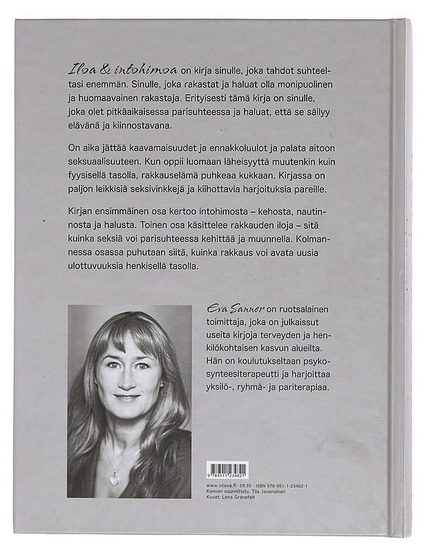 Iloa & intohimoa - Sanner, Eva - Tietokirjat ja oppaat - 10105413257 - 1