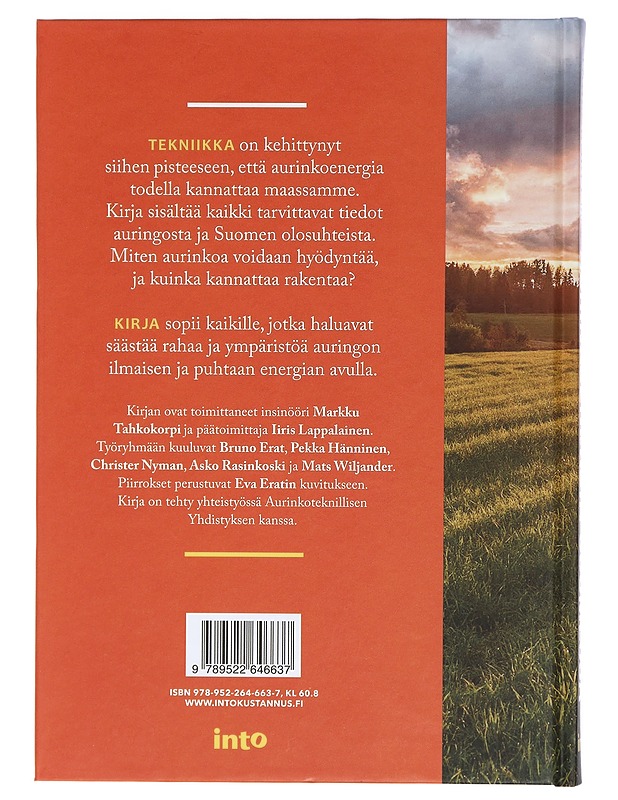 Aurinkoenergia Suomessa - Erat, Bruno - Tietokirjat ja oppaat - 10105413274 - 1