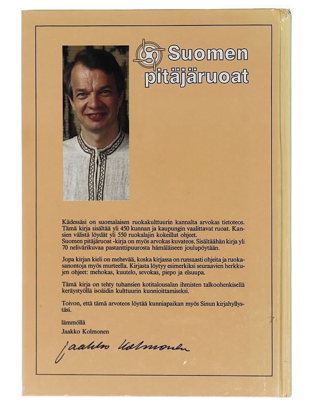 Suomen pitäjäruoat - Jaakko Kolmonen - Ruokakirjat - 10105413346 - 1