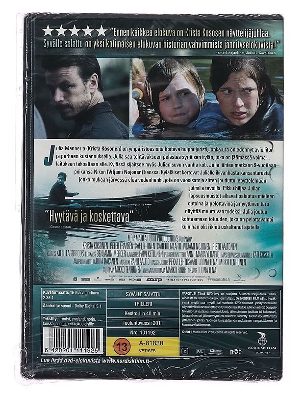 Syvälle salattu - DVD - DVD-elokuvat - 10105413363 - 1