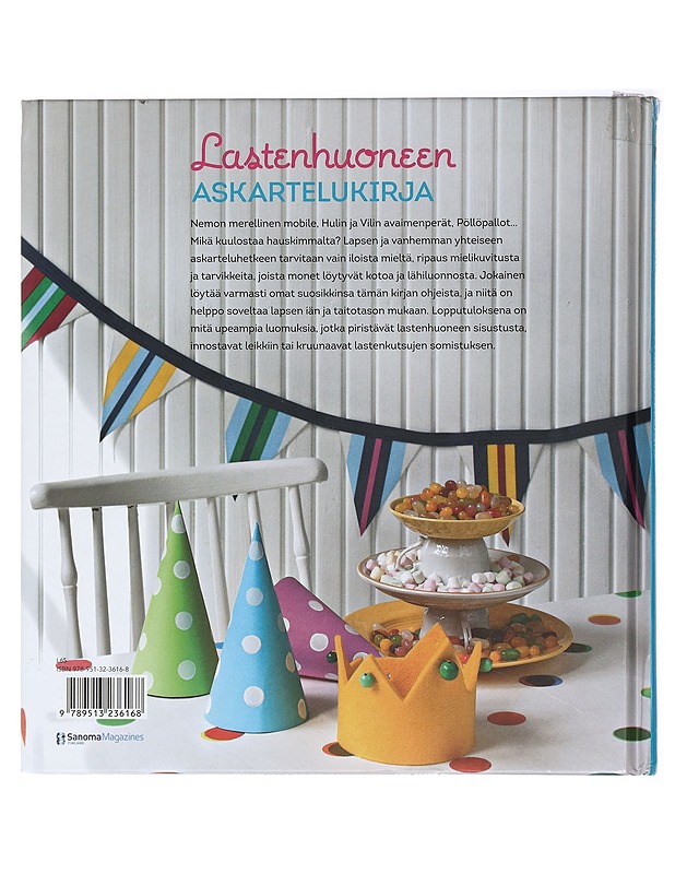 Lastenhuoneen askartelukirja - Vuola, Nina - Lastenkirjat - 10105413387 - 1