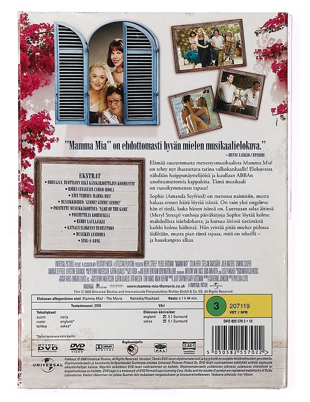 Mamma Mia! - DVD - DVD-elokuvat - 10105413410 - 1