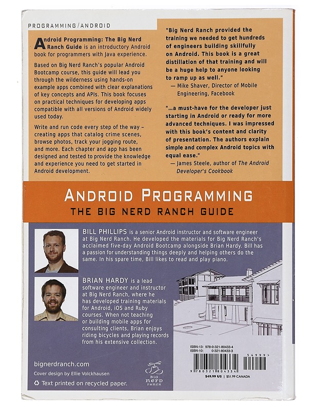 Android programming : the Big Nerd Ranch guide - Phillips, Bill - Tietokirjat ja oppaat - 10105413450 - 1