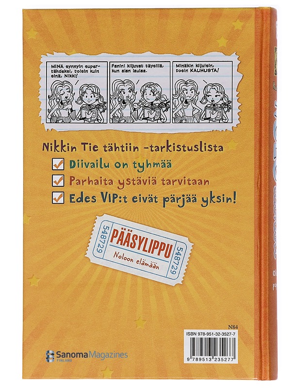 NOLO elämäni : olisinpa poptähti - Russell, Rachel Renee - Lastenkirjat - 10105413488 - 1