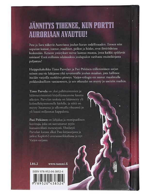Varjot. 2, Auroria - Parvela, Timo - Joulukirjat - 10105413496 - 1