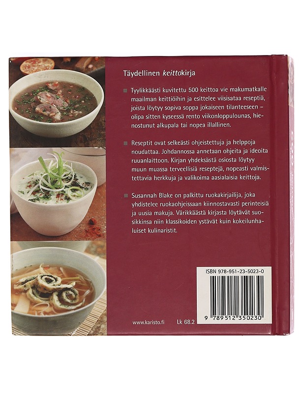 500 keittoa - Blake, Susannah - Ruokakirjat - 10105413544 - 1