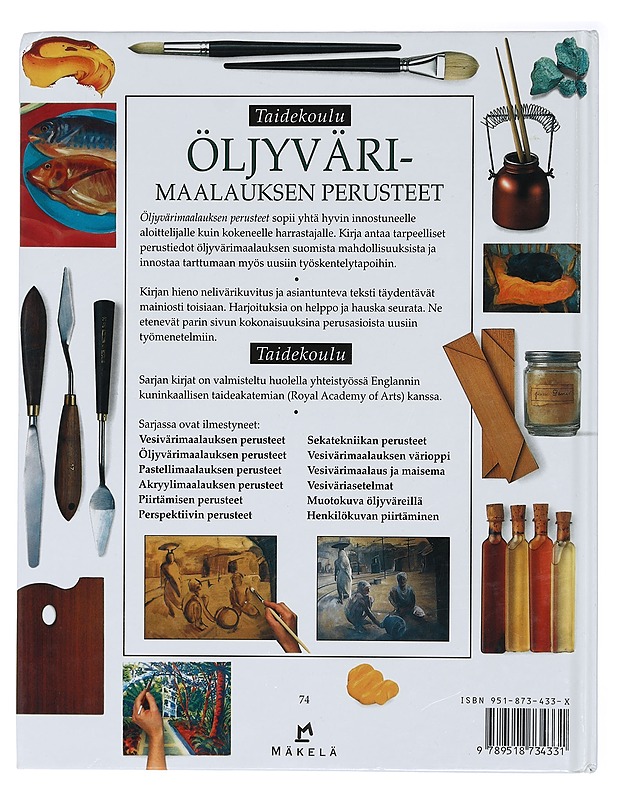 Öljyvärimaalauksen perusteet - Smith, Ray - Harrastekirjat - 10105413560 - 1