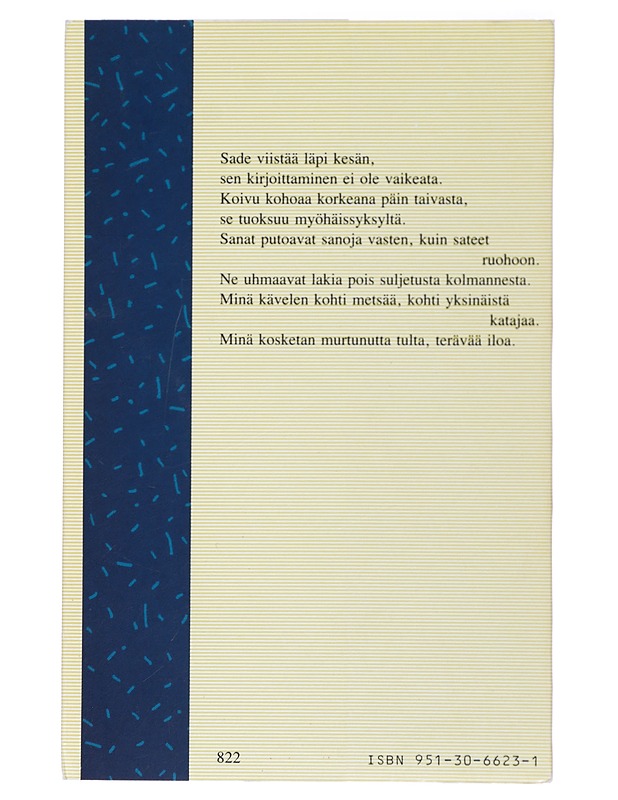 Ikoni - Salmén, Leif - Runot ja näytelmät - 10105413599 - 1