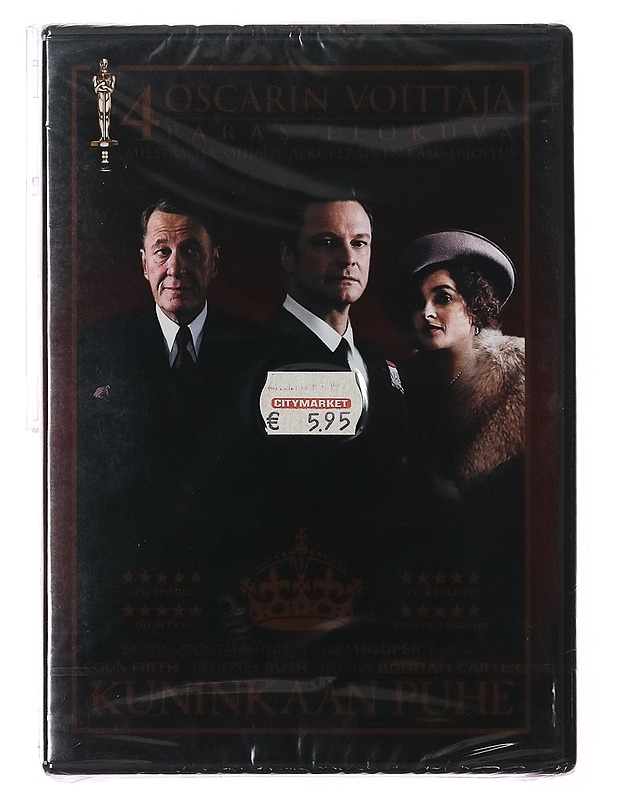 Kuninkaan Puhe - DVD - DVD-elokuvat - 10105413598 - 0